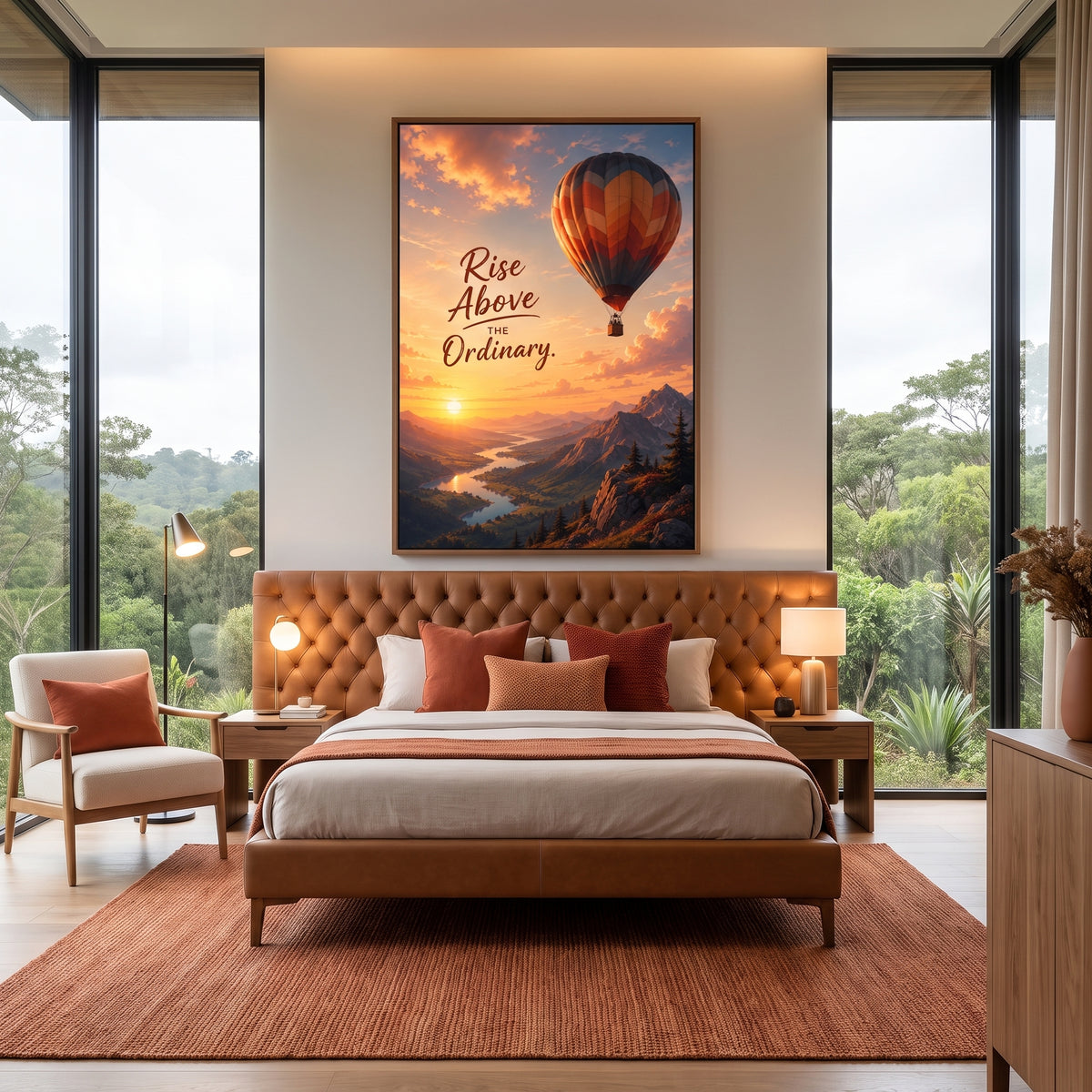 Rise Above the Ordinary Wall Art – 60cm x90 cm