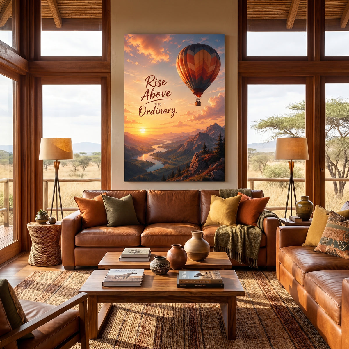 Rise Above the Ordinary Wall Art – 60cm x90 cm